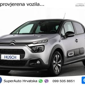 Citroen C3 1.2 PureTech Shine 110 KS, LED+TEM+KAM+PDC