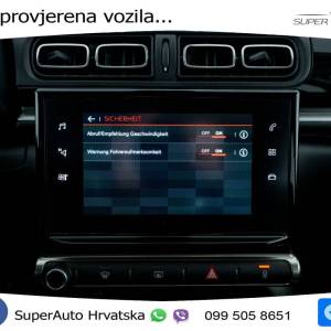 Citroen C3 1.2 PureTech Shine 110 KS, LED+TEM+KAM+PDC