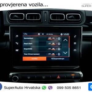Citroen C3 1.2 PureTech Shine 110 KS, LED+TEM+KAM+PDC