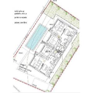 COKUNI, građevinski teren sa riješenim pristupnim putem i građevinskom dozvolom.