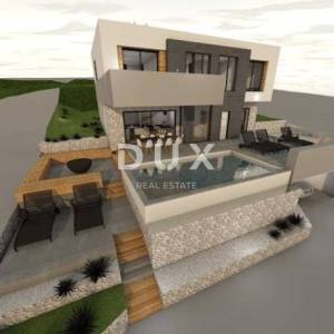 CRIKVENICA - Ekskluzivna prilika – Unikatno građevinsko zemljište s projektom luksuzne vile