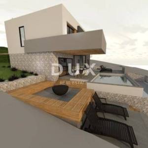 CRIKVENICA - Ekskluzivna prilika – Unikatno građevinsko zemljište s projektom luksuzne vile