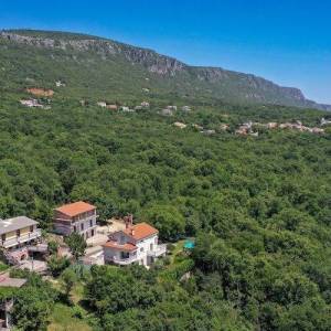 CRIKVENICA, GRIŽANE - Prekrasna samostojeća kuća s bazenom i pogledom na more!