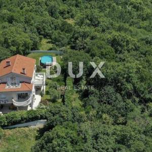 CRIKVENICA, GRIŽANE - Prekrasna samostojeća kuća s bazenom i pogledom na more!