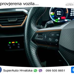 Cupra Leon SP 1.4 DSG 204 KS, LED+TEM+KUKA+GR SJED+PDC+VIRT