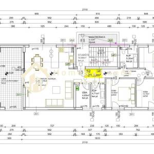 Dugo selo,novi 4-soban stan(S2)131m2 s  velikom terasom i 2 parkinga 