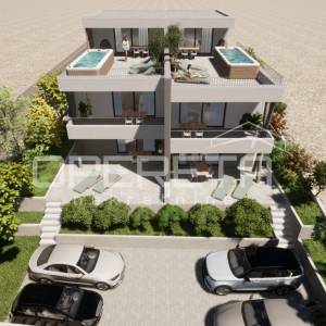 Dvosoban stan u prizemlju, novogradnja Vodice