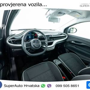 Fiat 500e 24 kWh 95 KS, KLIMA+BLUETOOTH