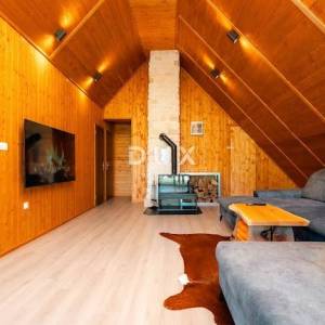 GORSKI KOTAR, MRKOPALJ - novoadaptirana goranska kuća s velikom okućnicom