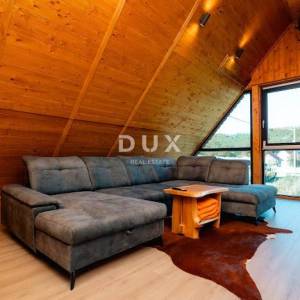 GORSKI KOTAR, MRKOPALJ - novoadaptirana goranska kuća s velikom okućnicom