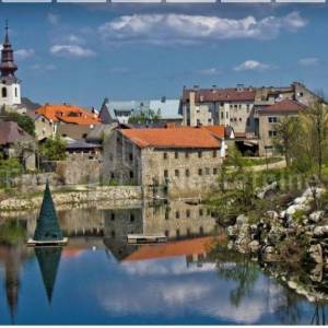 GOSPIĆ,CENTAR, STAN 46,18 m2 NAMJEŠTEN, 1.KAT, TOP LOKACIJA