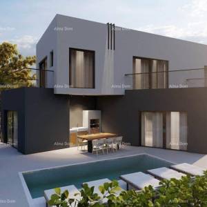 Građevinsko zemljište s projektom – Valbandon, 450 m²