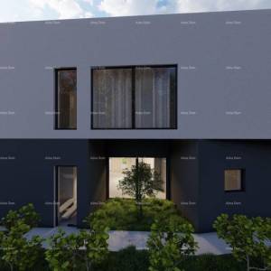 Građevinsko zemljište s projektom – Valbandon, 450 m²