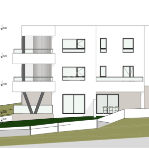 Hrvatska, Šibenik, Tribunj (Vodice) – moderni stanovi u novogradnji s terasom, liftom i parkirnim mjestom, 65–115 m²