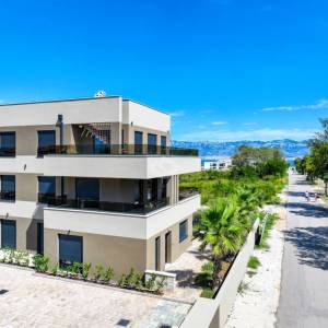 Hrvatska, Zadar, Privlaka – Moderan stan u Sabunikama, 108 m², pogled na more, 500 m do plaže