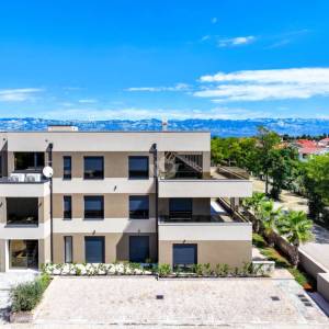 Hrvatska, Zadar, Privlaka – Moderan stan u Sabunikama, 108 m², pogled na more, 500 m do plaže