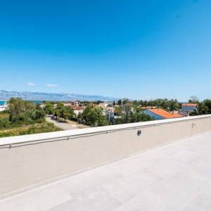 Hrvatska, Zadar, Privlaka – Penthouse apartman s krovnom terasom, pogledom na more i 121 m² stambenog prostora