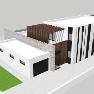 Hrvatska, Zadar, Privlaka – zemljište s projektom moderne vile i bazenom, 939 m² parcela, 256 m² stambene površine