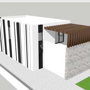 Hrvatska, Zadar, Privlaka – zemljište s projektom moderne vile i bazenom, 939 m² parcela, 256 m² stambene površine