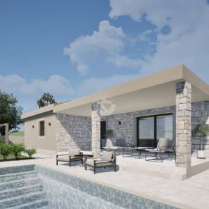 Hrvatska, Zadar, Turanj – građevinsko zemljište, privatni kompleks bungalova s bazenom, do 618 m²