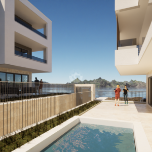 Hrvatska, Zadar, Vinjerac – Apartman u mirnoj ulici u Vinjercu, 450 m do plaže,  95 m² s natkrivenom loggiom, A3