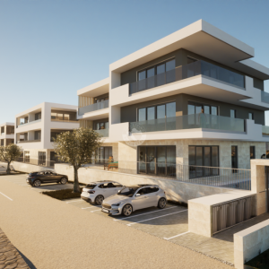 Hrvatska, Zadar, Vinjerac – apartman na katu s 25 m² loggie i modernim rasporedom, 450 m do plaže, A4