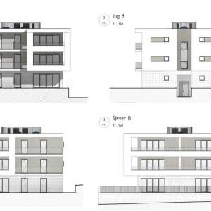 Hrvatska, Zadar, Vinjerac – stan u prizemlju uz more, terasa i bazen, 450 m do plaže, B2