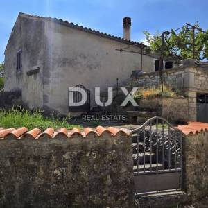 ISTRA, GRAČIŠĆE - Impresivna kamena kuća s pogledom i vrtom