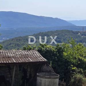 ISTRA, GRAČIŠĆE - Impresivna kamena kuća s pogledom i vrtom