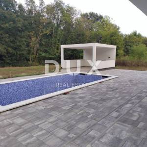 ISTRA, KRŠAN - Moderna prizemnica s bazenom u prirodi 111 m2