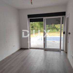 ISTRA, KRŠAN - Moderna prizemnica s bazenom u prirodi 111 m2