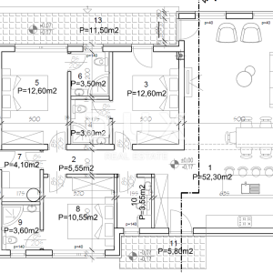 ISTRA, KRŠAN - Moderna prizemnica s bazenom u prirodi 111 m2