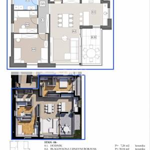 ISTRA, LABIN - Komforan stan u modernoj novogradnji