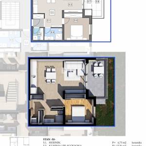 ISTRA, LABIN - Stan u modernoj novogradnji