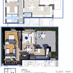 ISTRA, LABIN - Stan u prizemlju moderne novogradnje