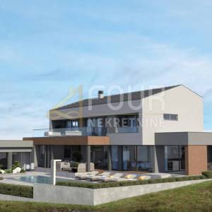 Istra, Labin, zemljište 1.031m2 s građ. dozvolom za kuću s bazenom!