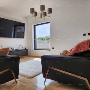 Istra, Ližnjan, 1 km do centra Medulina, nova moderna kuća sa bazenom za odmor.