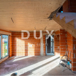  ISTRA, LIŽNJAN Građevinsko zemljište s kućom u ROH BAU izvedbi!