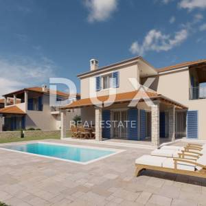 ISTRA, LIŽNJAN - Prekrasna vila u započetoj gradnji! PRILIKA!