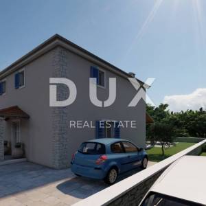 ISTRA, LIŽNJAN - Prekrasna vila u započetoj gradnji! PRILIKA!