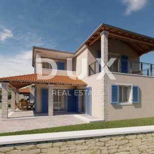 ISTRA, LIŽNJAN - Prekrasna vila u započetoj gradnji! PRILIKA!