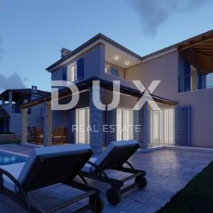 ISTRA, LIŽNJAN - Prekrasna vila u započetoj gradnji! PRILIKA!