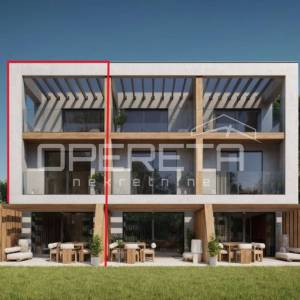 Istra, Medulin, moderna troetažna kuća sa pogledom, 300 m od mora