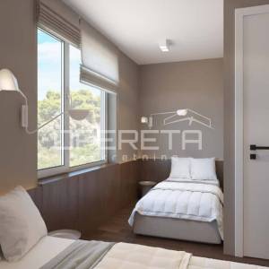 Istra, Medulin, moderna troetažna kuća sa pogledom, 300 m od mora