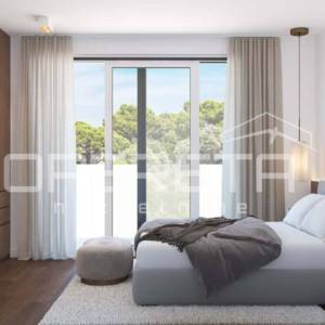 Istra, Medulin, moderna troetažna kuća sa pogledom, 300 m od mora