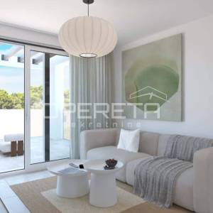 Istra, Medulin, moderna troetažna kuća sa pogledom, 300 m od mora