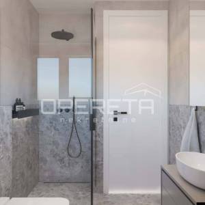 Istra, Medulin, moderna troetažna kuća sa pogledom, 300 m od mora