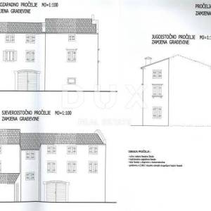 ISTRA, MOMJAN – Atraktivno zemljište s pogledom i kamenim objektima