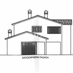 ISTRA, MOTOVUN - Zemljište s građevinskom dozvolom