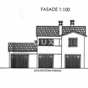 ISTRA, MOTOVUN - Zemljište s građevinskom dozvolom